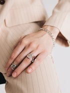 Кольцо «Тренд», фешн, цвет серебро, безразмерное - Фото 2