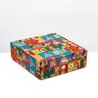 Подарочная коробка "Pop-art Клубничка", 28,5 х 9,5 х 29,5 см 6968636