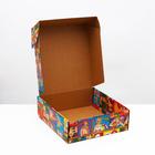 Подарочная коробка "Pop-art Клубничка", 28,5 х 9,5 х 29,5 см 6968636