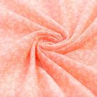 Платок женский, цвет персиковый, размер 60х60 - Фото 3