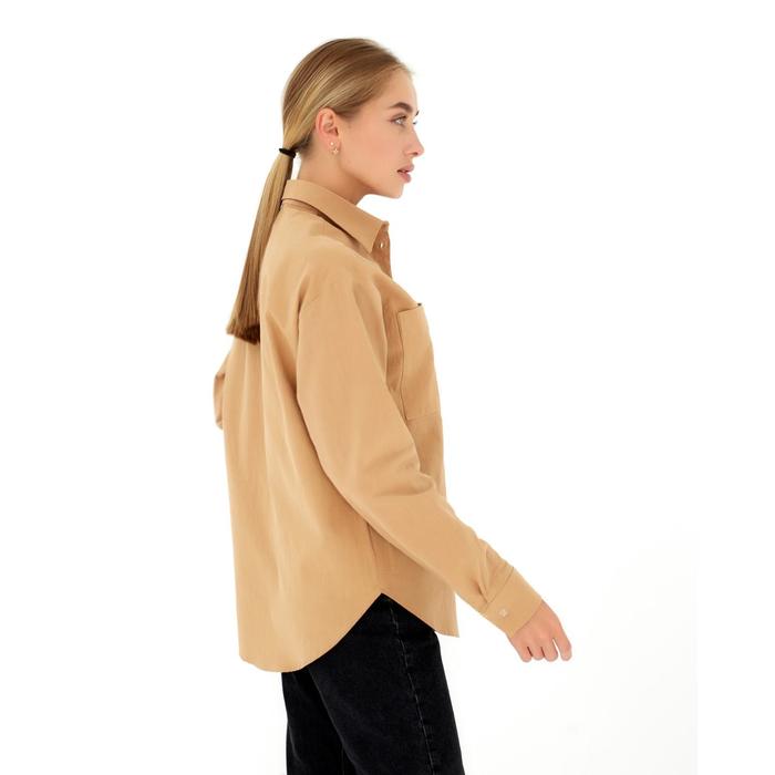 Рубашка женская MIST р. 52-54, бежевый 50309