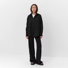 Рубашка женская MIST: Classic Collection, размер 40-42, чёрный - Фото 4