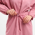 Платье летнее женское с кулиской MIST размер 40-42, цвет розовый - Фото 5
