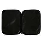 Папка с ручками текстильная А4, Calligrata «Офис», для бумаг, для офиса, нейлон 600D, лён, синяя, ПМ/1, 350×270×20 мм, - Фото 4