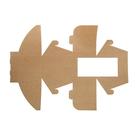 Упаковка под один капкейк с окном, белая, 12,5 х 9,5 х 9,5 см, набор 5 шт. - фото 25462824