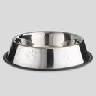 Миска с нескользящим основанием рельефная, 1,8 л - Фото 1