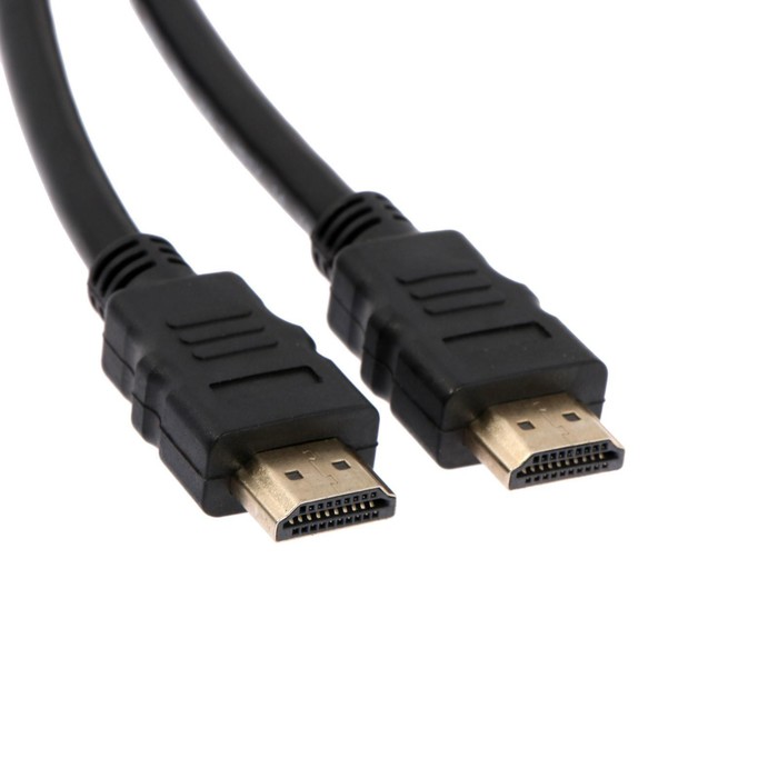 Кабель HDMI Windigo, HDMI(m)-HDMI(m), v 1.4, 1 м, позолоченные разъемы, 3D, 4K, черный - фото 1926240882