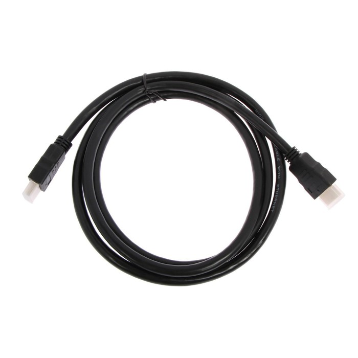 Кабель HDMI Windigo, HDMI(m)-HDMI(m), v 1.4, 1.5 м, позолоченные разъемы, 3D, 4K, черный - фото 1904353545