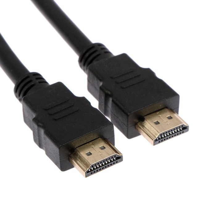 Кабель HDMI Windigo, HDMI(m)-HDMI(m), v 1.4, 3 м, позолоченные разъемы, 3D, 4K, черный - фото 51299870