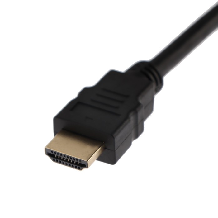 Кабель HDMI Windigo, HDMI(m)-HDMI(m), v 1.4, 3 м, позолоченные разъемы, 3D, 4K, черный - фото 51299872