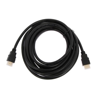 Кабель HDMI Windigo, HDMI(m)-HDMI(m), v 1.4, 5 м, позолоченные разъёмы, 3D, 4K, чёрный