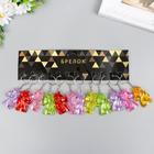 Брелок пластик прозрачный "Единорог" МИКС 4,7х0,7х3 см (комплект 12 шт) - фото 21305484