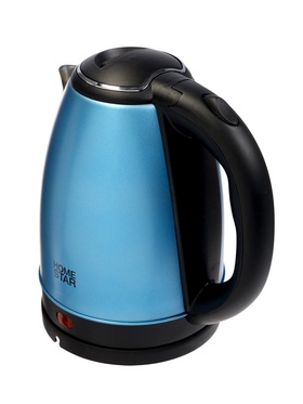 

УЦЕНКА Чайник электрический HOMESTAR HS-1010, металл, 1.8 л, 1500 Вт, синий