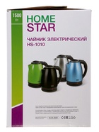 УЦЕНКА Чайник электрический HOMESTAR HS-1010, металл, 1.8 л, 1500 Вт, синий - Фото 10