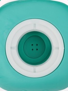 Щётка - мочалка силиконовая с ёмкостью для мыла Доляна, бирюзовая - Фото 1