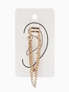 Серьга кафф с цепочками, цвет золото 6244740