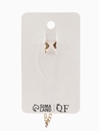 Серьга кафф с цепочками, цвет золото 6244740