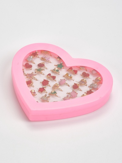 Кольцо «Выбражулька. Рельеф», форма МИКС, цветное, безразмерное