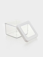 Ёмкость для хранения сыпучих продуктов IDEA «Степ», 500 мл, 10×7 см, пластик, крышка белая - Фото 3