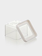 Ёмкость для хранения сыпучих продуктов IDEA «Степ», 500 мл, 10×7 см, пластик, крышка белая - Фото 4