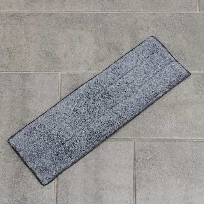 Насадка для плоской швабры с распылителем Доляна (арт. 5200280), 38×12 см, цвет серый - Фото 1
