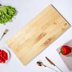 Доска разделочная "С любовью", 60 × 30 × 2 см - фото 28739982