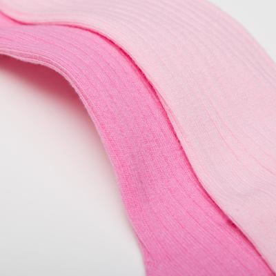 Колготки для девочки «Крошка Я» BASIC, рост 86-92 см, розовые