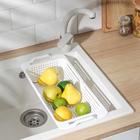 Мойка-сушилка раздвижная, 30×19.5 см, белый - Фото 1