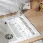 Мойка-сушилка раздвижная, 30×19.5 см, белый - Фото 2