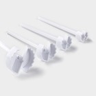 Устройство для фаршировки овощей Доляна «Прино», 4 насадки, пластик, зелёное - Фото 2