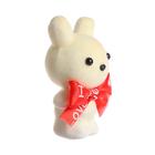 Ёлочная игрушка - подвеска из пенопласта «Зайка с бантом», 12 см - Фото 2