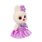 Игрушка из пенопласта «Зайка с цветком», 13 см - Фото 3