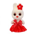 Игрушка из пенопласта «Зайка с цветком», 13 см - Фото 6