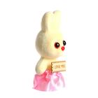 Ёлочная игрушка - подвеска из пенопласта «Зайка», с табличкой - Фото 2