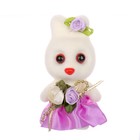 Ёлочная игрушка - подвеска из пенопласта «Зайка с цветами», 13 см - Фото 6