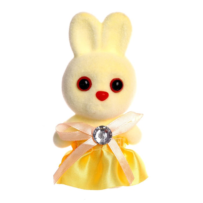 Ёлочная игрушка - подвеска из пенопласта «Зайка в юбке», 13 см - Фото 1