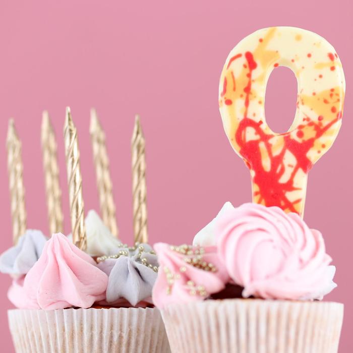 Фигурный шоколад «Цифра 0», 11 г - Фото 1