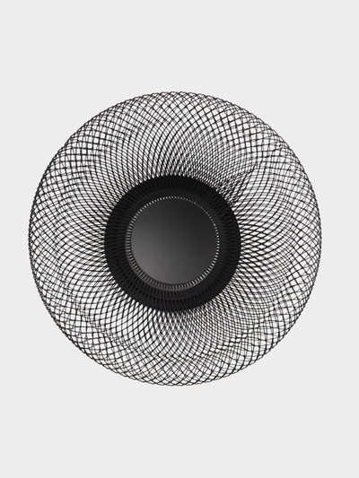 Фруктовница Доляна Grid, 25×25×10 см, чёрная
