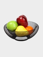 Фруктовница Доляна Grid, 25×25×10 см, чёрная - Фото 2