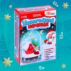 Набор для творчества «Новогодний ночник», домик Деда Мороза - Фото 2