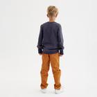 Брюки для мальчика MINAKU: Casual collection KIDS, цвет рыжий, рост 104 см - Фото 3