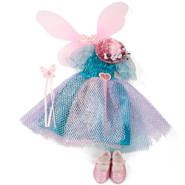 Набор одежды «Фея», платье, шляпа, туфли, для куклы 45-50 см - фото 1908724147