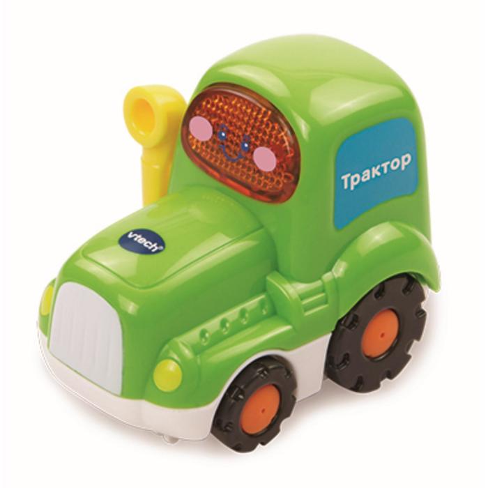 Машинка VTech «Трактор с крюком» - Фото 1