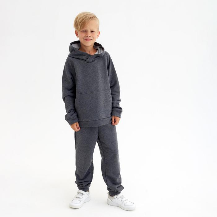 Костюм для мальчика (свитшот, брюки) MINAKU: Casual collection цвет графит, рост 98