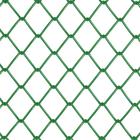 Сетка-рабица ячейка 50х50мм, толщина 2,6мм, с полимерным покрытием, зелёная (рулон 1,5х10м) - Фото 2
