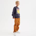 Свитшот для мальчика MINAKU: Casual Collection KIDS, цвет графит, рост 104 см - фото 26599017