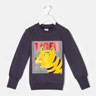 Свитшот для мальчика MINAKU: Casual Collection KIDS, цвет графит, рост 104 см - фото 26599020