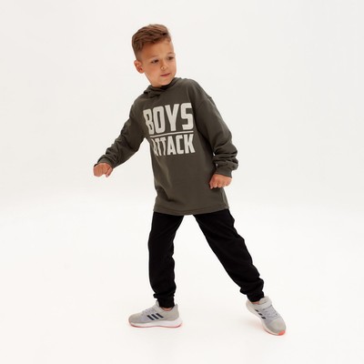 Толстовка детская с капюшоном KAFTAN Rock on, размер 30 (98-104 см)