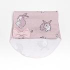 Чепчик (косынка) Крошка Я "Зайчик", серый, р.48 5459192