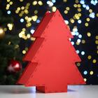 Подарочная упаковка «Ёлка», 24.5×8.5×29.5 см, МДФ 3 мм, красный - Фото 2